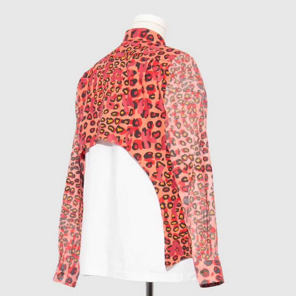 BLACK Comme des Garçons Filip Pagowski Cutout Back Shirt (Orange)