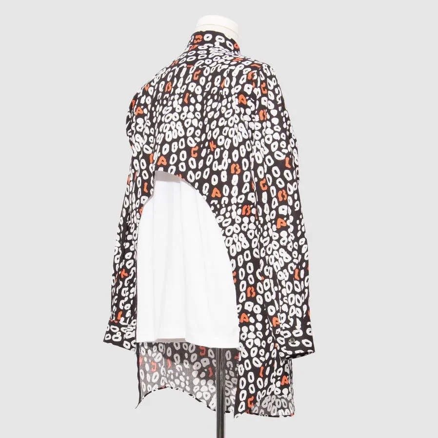 BLACK Comme des Garçons Filip Pagowski Long Shirt (Black)