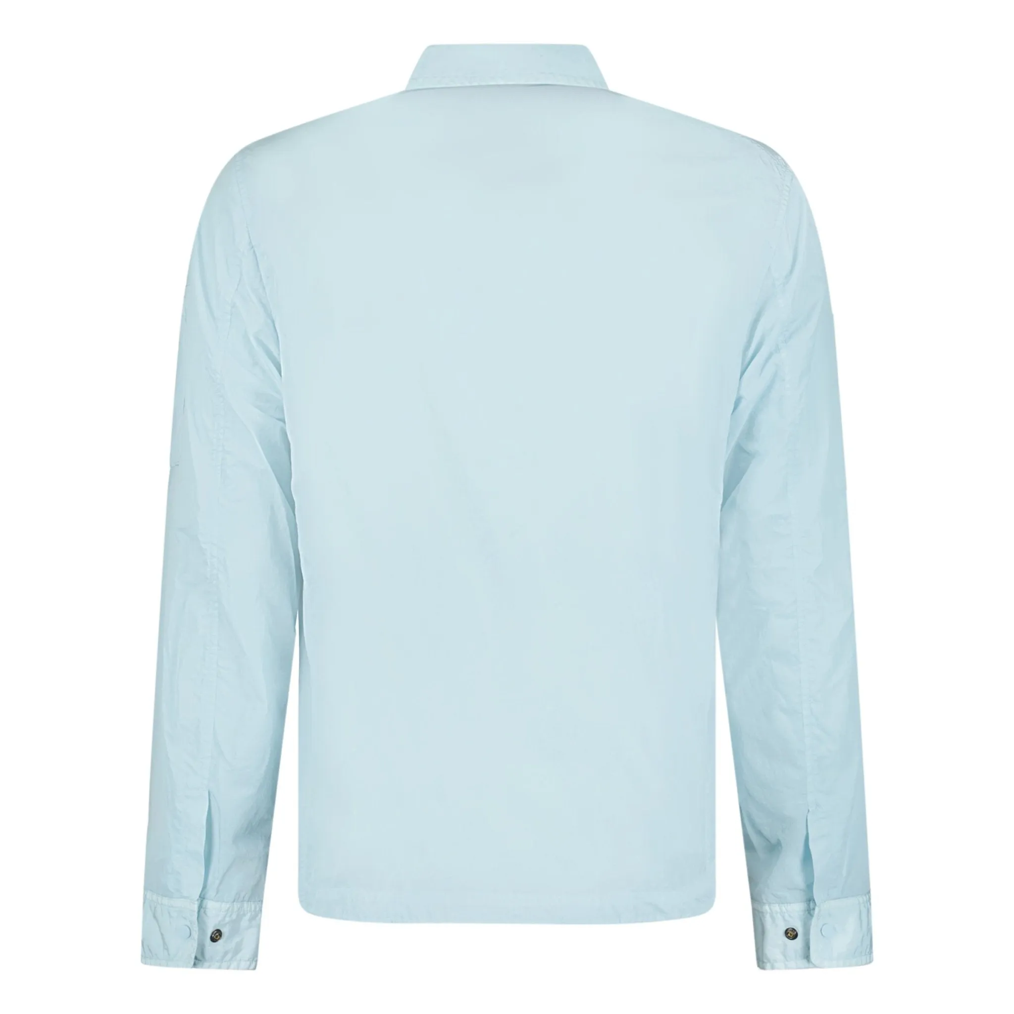 CP COMPANY CHROME-R POCKET OVERSHIRT LIGHT BLUE