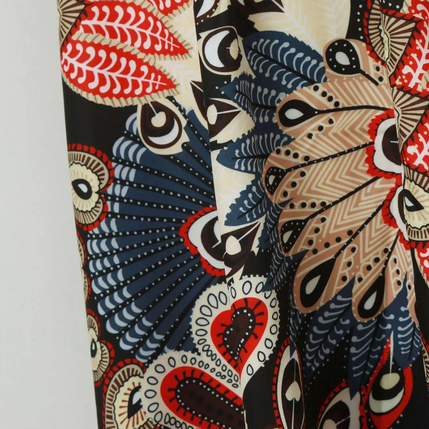 Cute Skirts for Women Trendy High Elastic Waist Paisley Print Loose Pleated Long Flowy Maxi Skirts Ladies Boha Dress