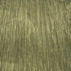 Dark Bronze with Black Double Face Pleated Stretch Fabric