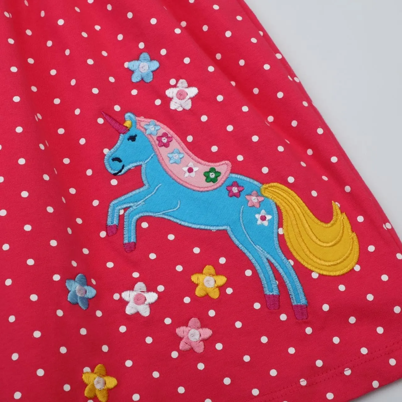 Girls Dress Toddler Kids Flutter Sleeve Summer Dresses Unicorn Swing Casual Sundress Party Playwear Holiday Clothes
