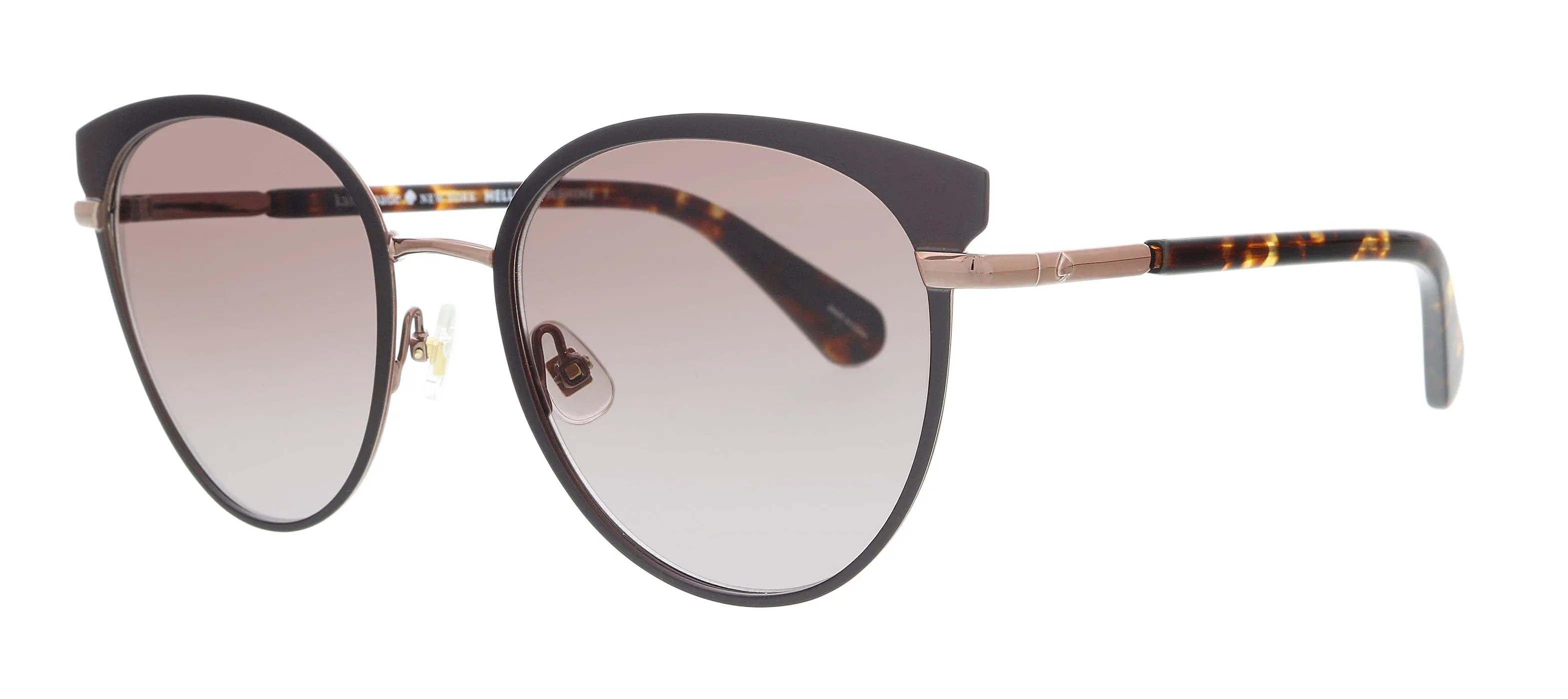 KATE SPADE JANALEES 0WR9 HA Brown Havana Cateye Sunglasses