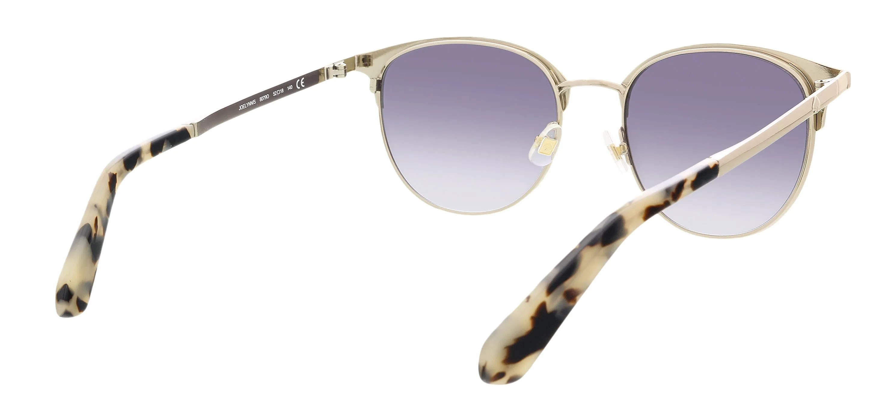 KATE SPADE JOELYNNS 0807 9O Black Cateye Sunglasses