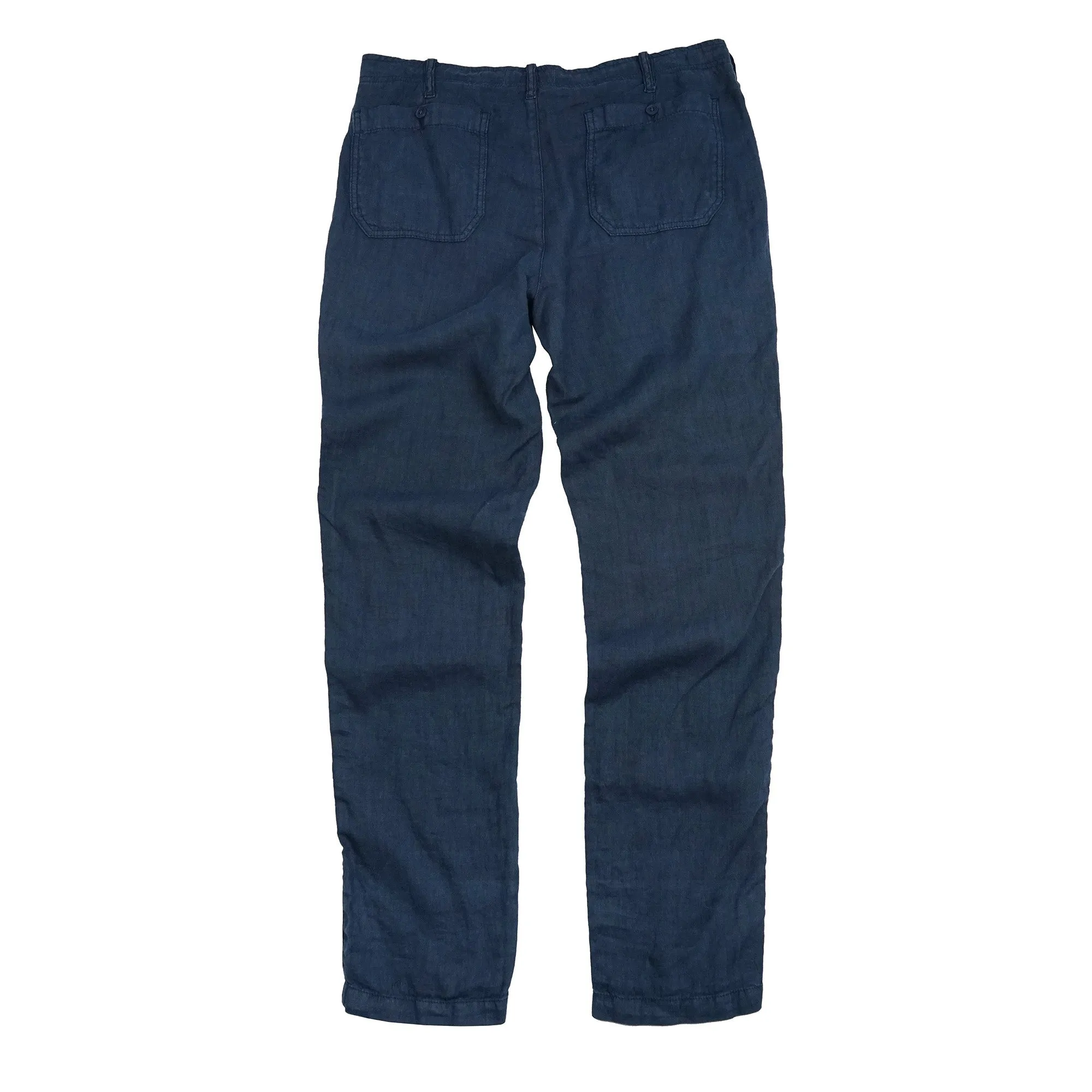 Key West Navy Linen Pants