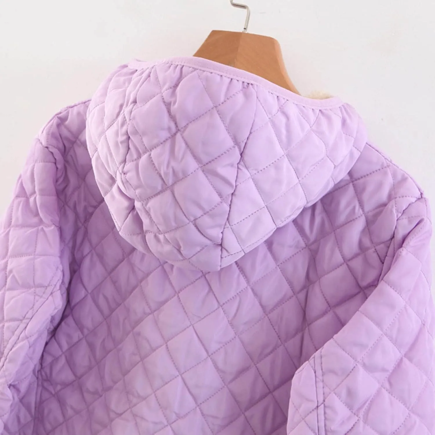 Long Puffer Jacket Women Packable Down Coat Lightweight Parkas Jacket Oversized Water-Resistant Warm Hooded Padded Coat