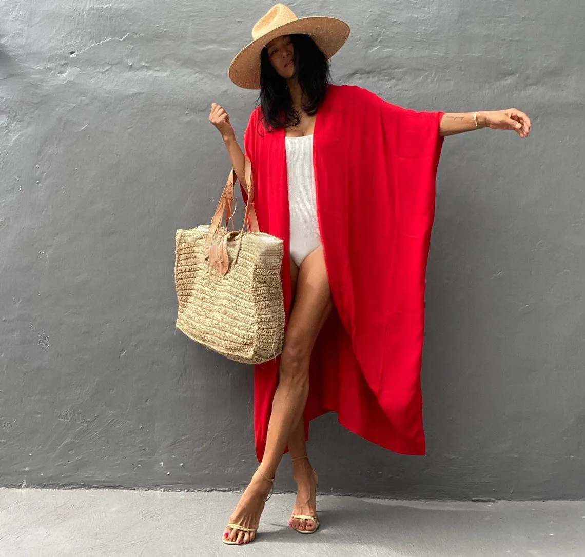 Rayon Kimono  Women's Swimsuit Cover Up