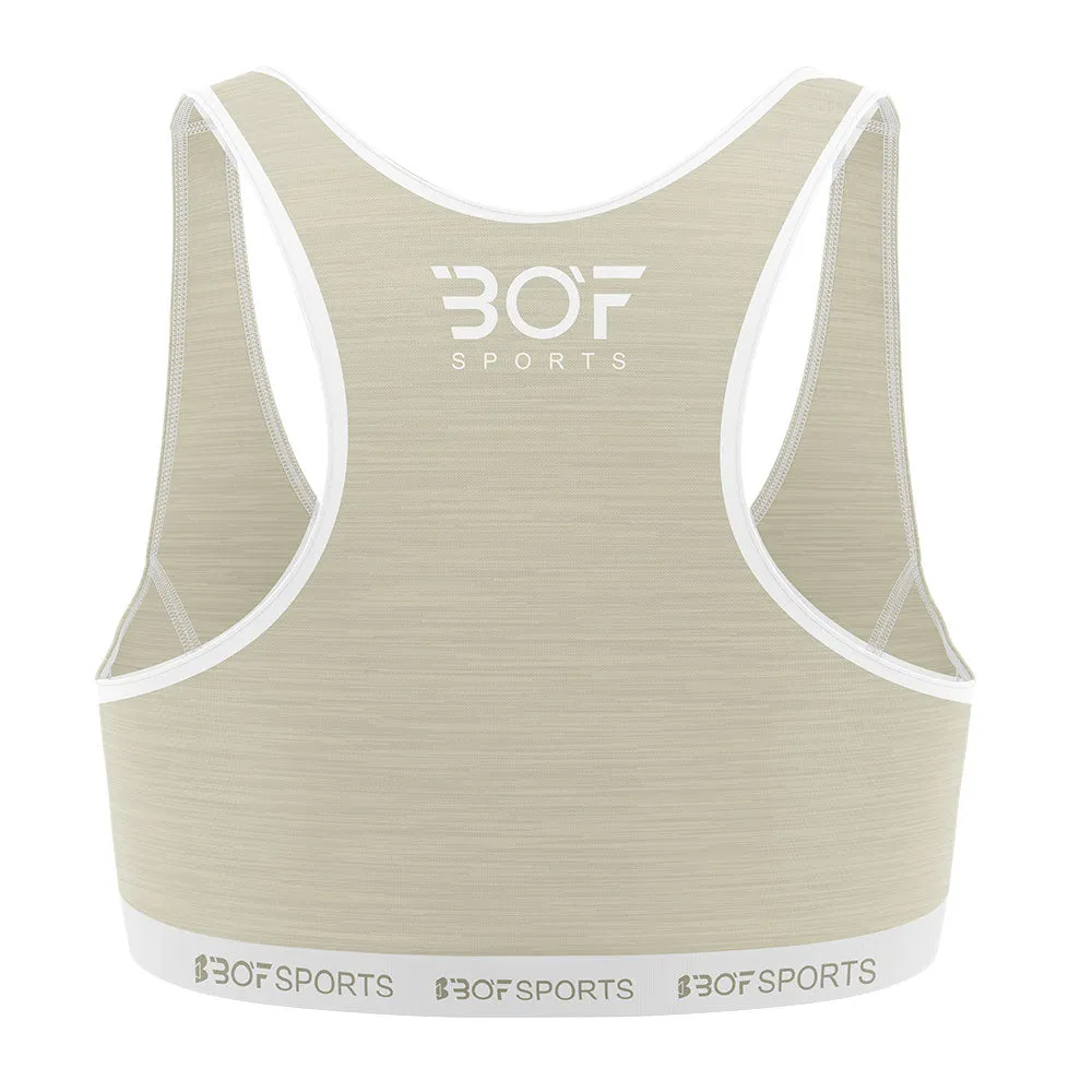 Sports Bra - Beige Melange