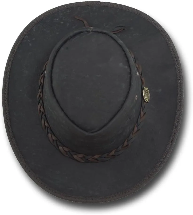 Stonewash Kangaroo Leather Hat - Item 1018
