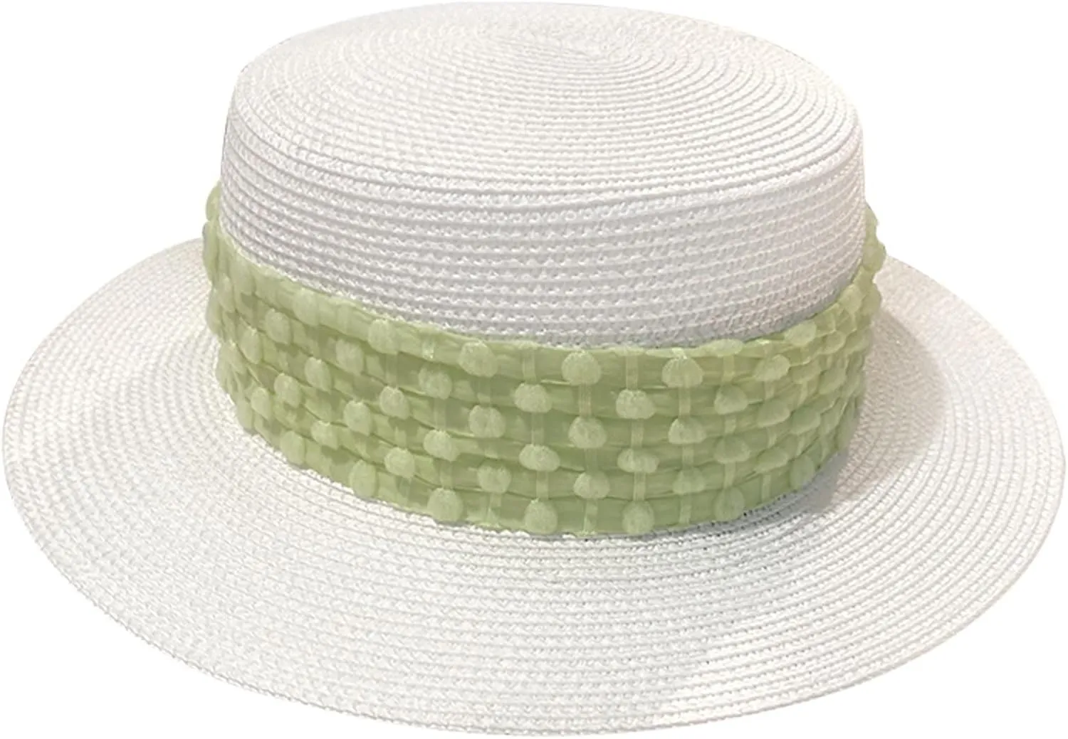 Women's White Sun Hat Adjustable - Outdoor Swim Beach Pool Hat Wide Brim Summer Sun Protection Sun Hats